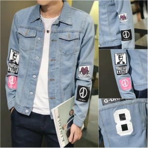 GD同款8號牛仔外套-DoubleBear