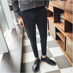 休閒直筒九分褲-DoubleBear