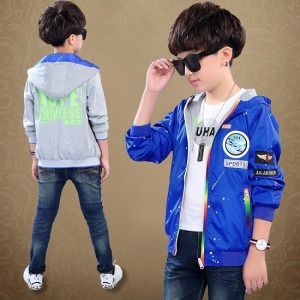 宇宙戰鬥機正反穿外套-DoubleBear