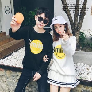 SMILE微笑情侶大學T-DoubleBear