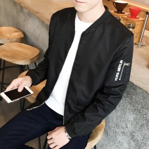 帥氣防風飛行棒球外套-DoubleBear