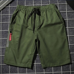 潮流掛繩五分短褲-DoubleBear