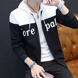 冬天加絨型男撞色外套-DoubleBear