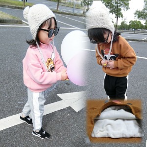 搞笑動物熊貓保暖童裝-DoubleBear