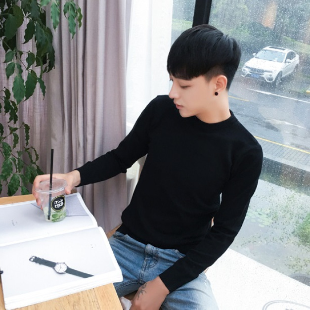 男士圓領毛衣-DoubleBear