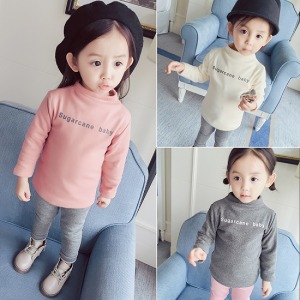 秋冬打底套頭寶寶棉質T-DoubleBear