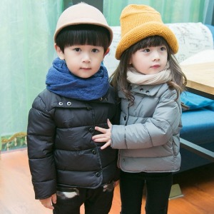 冬款立領寶寶棉襖羽絨外套-DoubleBear
