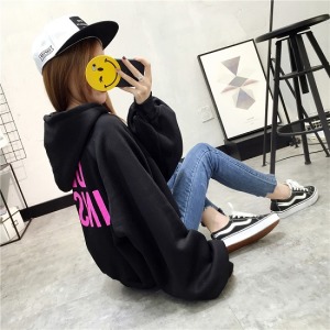 寬鬆泡泡袖連帽T-DoubleBear