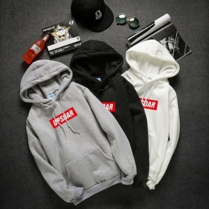 紅標UPSOAR加絨連帽上衣-DoubleBear