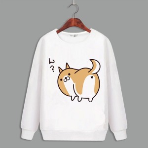 多種心裡OS表情柴犬大學T-DoubleBear