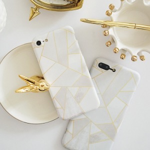 北歐氣質幾何手機殼-DoubleBear