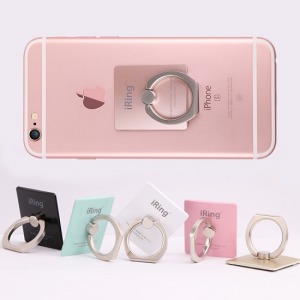 韓國防摔手機指環扣-DoubleBear