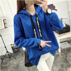 戀愛抽繩長袖連帽T-DoubleBear