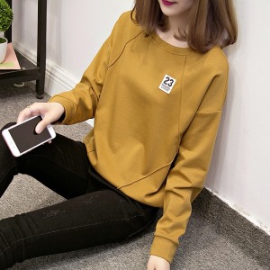 23小標素色長袖上衣-DoubleBear