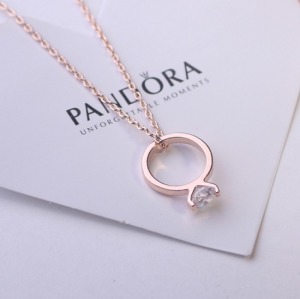 一克拉的約定鎖骨項鍊-DoubleBear