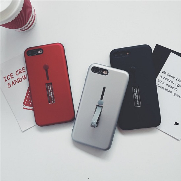 隱藏伸縮指扣環手機殼-DoubleBear