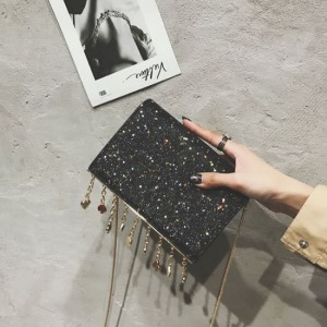 閃亮貴婦吊墜迷你方包-DoubleBear