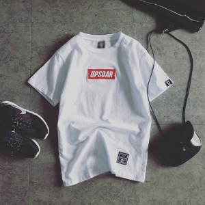 UPSOAR紅標印花短T-DoubleBear