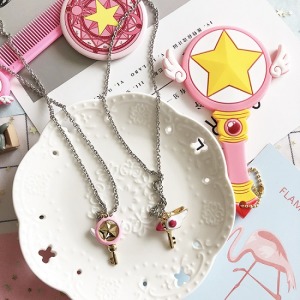 魔法系列鑰匙項鍊-DoubleBear