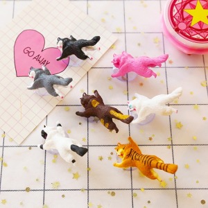 翹尾巴貓咪吸盤手機架-DoubleBear