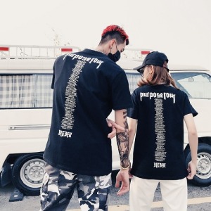 歐美風情侶最愛STAFF短袖上衣-DoubleBear