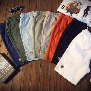 輕薄涼爽笑臉短褲-DoubleBear