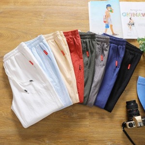 包邊顯瘦清涼抽繩五分褲-DoubleBear