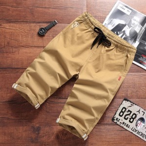 輕薄透氣反摺七分褲-DoubleBear