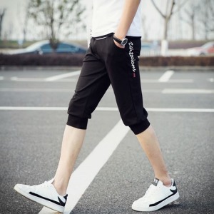 夏季薄款舒適七分短褲-DoubleBear