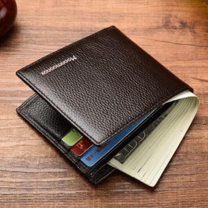 簡單俐落不規則紋短夾-DoubleBear