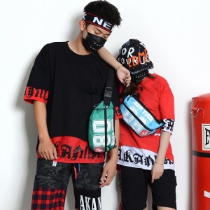 運動風數字08夏季側背包-DoubleBear