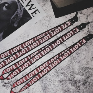 韓國可愛LOVE可拆式手機掛繩-DoubleBear