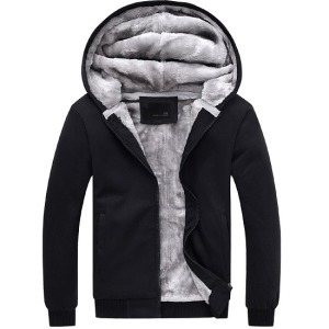 抗寒保暖重磅刷毛連帽外套-DoubleBear