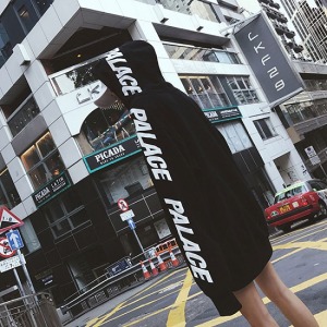 火紅原宿風英字連帽上衣-DoubleBear