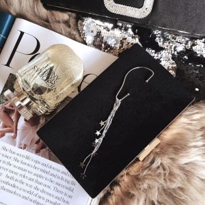 流星雨墜落單支耳環-DoubleBear