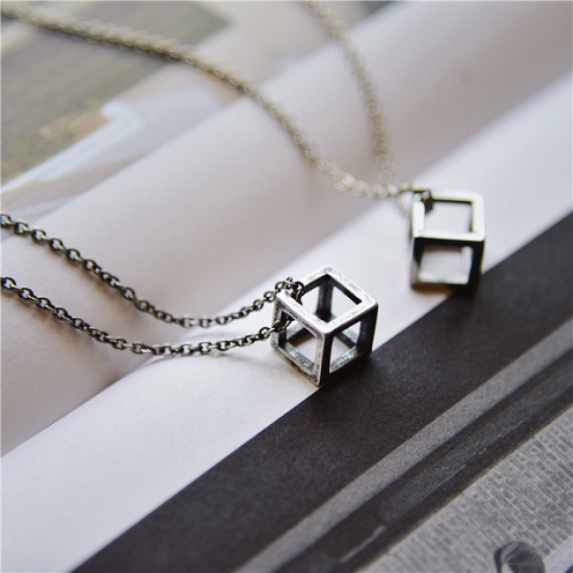 愛情魔術方塊項鍊-DoubleBear