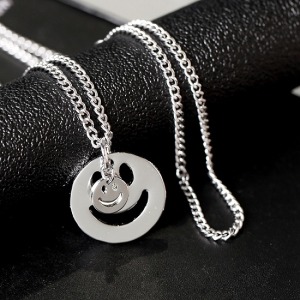 正能量微笑每一天項鍊-DoubleBear