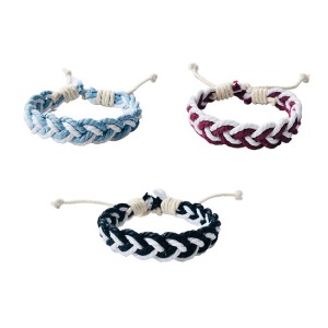 手工編織表白手鍊-DoubleBear