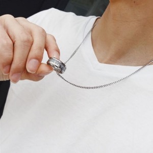 Declaration of love愛情宣言情侶戒指項鍊-DoubleBear