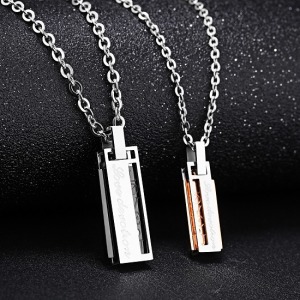 誓約之愛含純鋼配鏈-DoubleBear