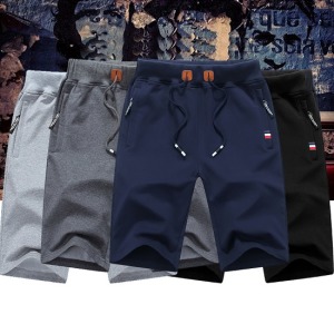 英倫風舒適拉鍊短褲-DoubleBear