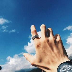 復古麻繩環繞夢想戒指-DoubleBear