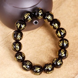 水晶六字箴言轉運手鍊-DoubleBear