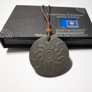 日本負離子火山石太陽神項鍊-DoubleBear