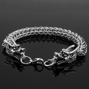 古神雙頭龍帥氣手鍊-DoubleBear