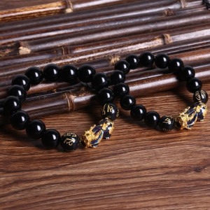 變色貔貅轉運情侶手鍊-DoubleBear