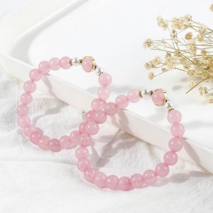 韓國東大門招桃花運水晶手鍊-DoubleBear