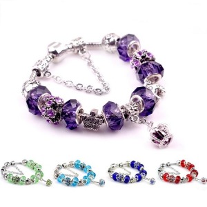 歐美水晶皇冠DIY首飾-DoubleBear