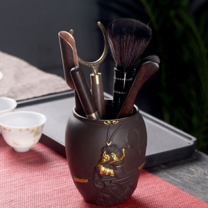 齊天大聖孫悟空黑檀茶道六君子-DoubleBear