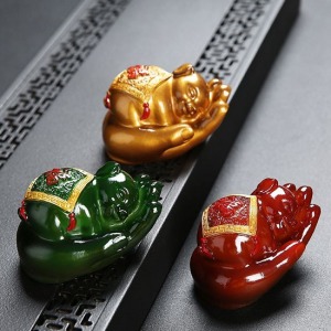 掌上明珠擺件變色茶寵-DoubleBear